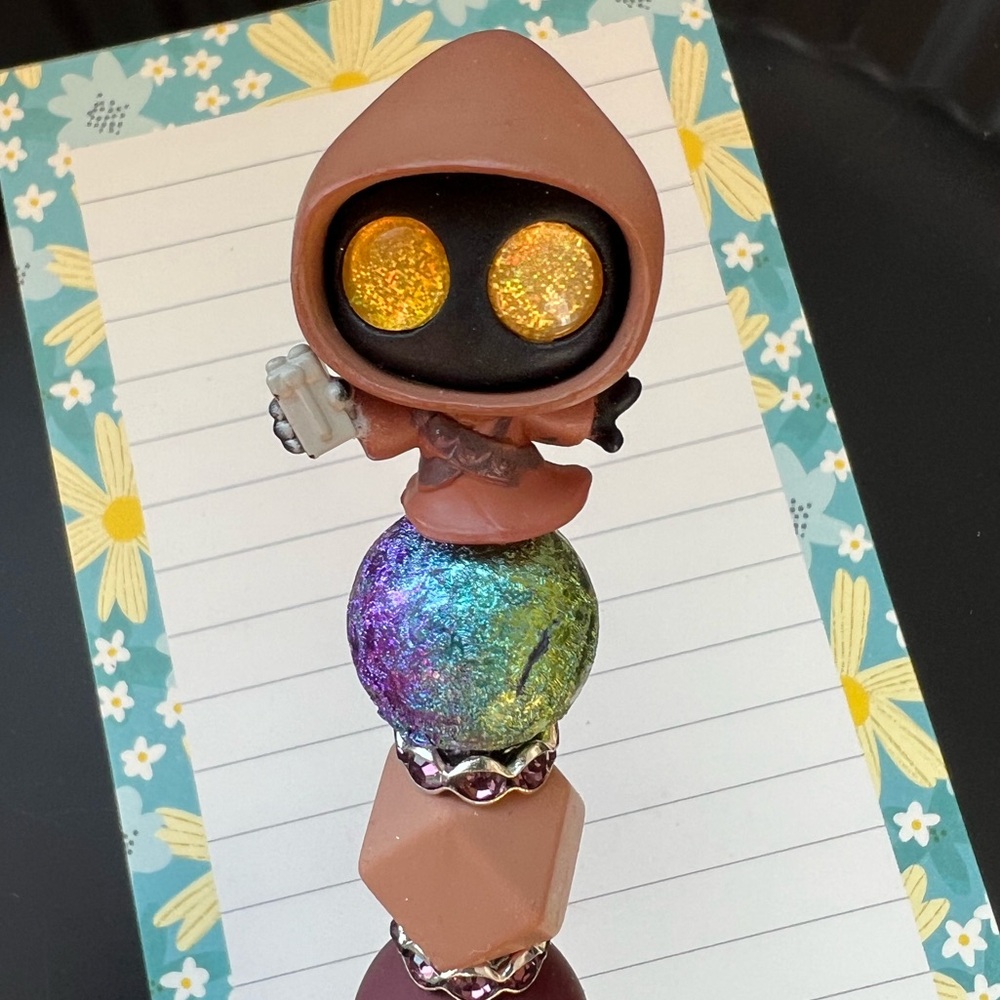 Personalized “Jawa” Beaded Pen - Disney Doorable - Star Wars Collection